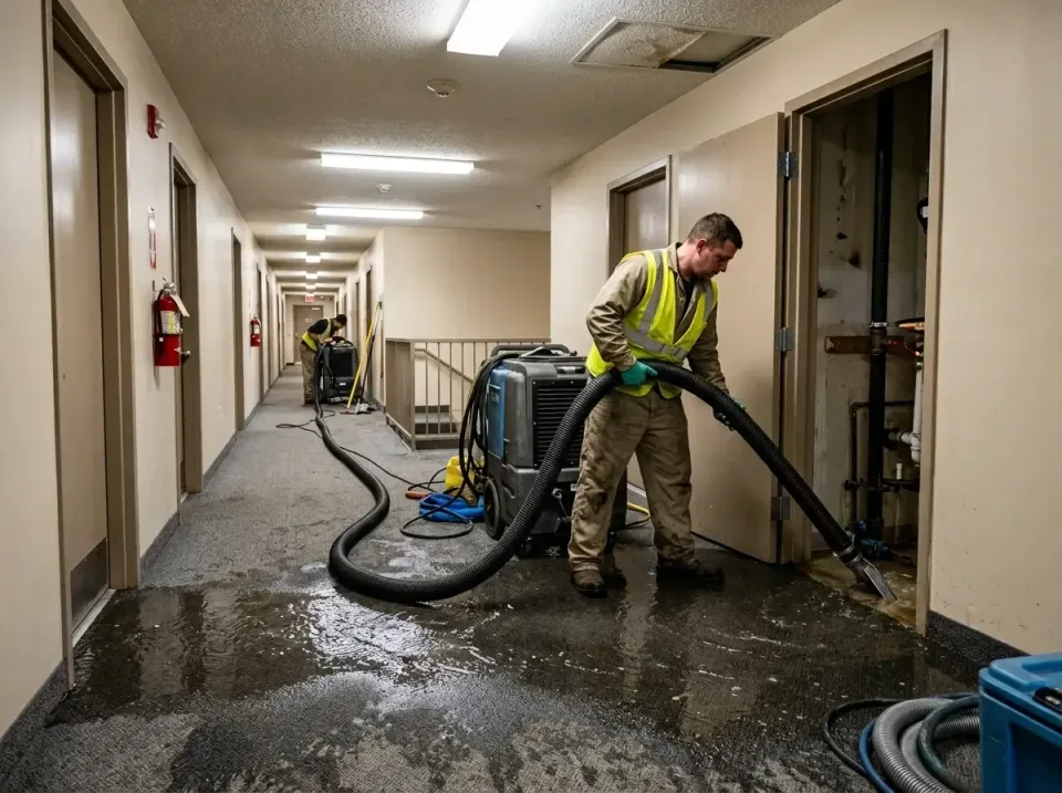 multi-unit-apartment-hallway-f-005 — frequently asked questions, Emergency Burst Pipe Water Extraction & Removal in Waynesbo…